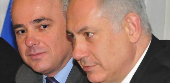  בנימין נתניהו יובל שטייניץ   / צלם: תמר מצפי